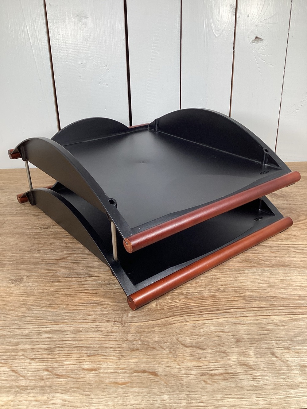 2001 Eldon Stackable 2 Tiered Letter Tray
